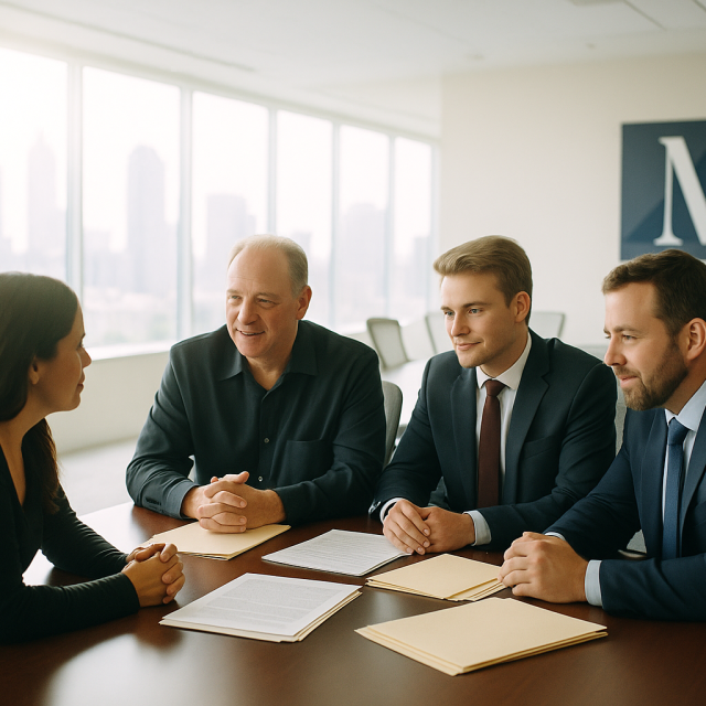 Consultation Legal consultation in modern conference room